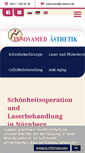 Mobile Screenshot of innovamed-nbg.de